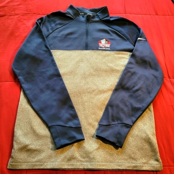 Nike Other - NFL Hall of Fame Nike Golf 1/4 Zip Pullover Jacket. Mens L. Gently Worn Condi…